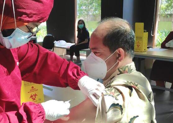  Dekat dengan Korporasi, Kalbis Institute Jadi Sentra Vaksinasi Covid-19 di Wilayah Jakarta Timur